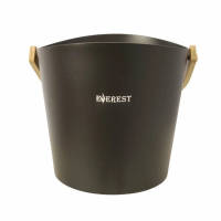 Ведро  ЭВЕРЕСТ 5л,алюминий BLACK фигурное